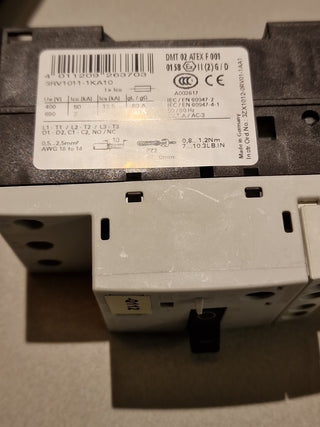 Siemens 3RV1011-1KA10 Leistungsschutzschalter Leistungsschalter3