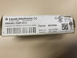 Leuze Electronic PRK 25B/4D.3,2000-S12 Reflexions-Lichtschranke – NEU & OVP2