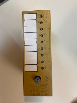 Siemens 6ES5421-8MA12 SIMATIC S5 Digital Input Modul 8DI geb0