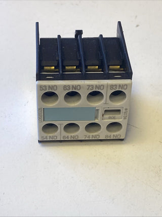Siemens 3RH1911-1GA40 Hilfsschalterblock | 4 Schließer (4NO) | S00 | Gebraucht3