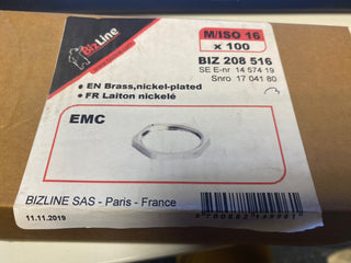 100X Bizline Kontermutter EMV M/iso 16 - BIZ 2085160