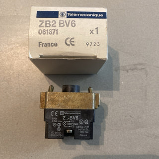 1x Telemecanique / Schneider Electric Lampenfassung ZB2-BV6 – 22mm – BA9s – Neu