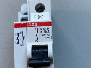 ABB S201 P K10A Leitungsschutzschalter – Gebraucht2