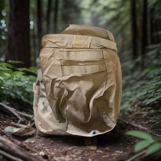 USMC COYOTE MAGAZINE DUMP POUCH, AUFROLLBAR - 8465-01-558-5130 - MOLLE - CIF3