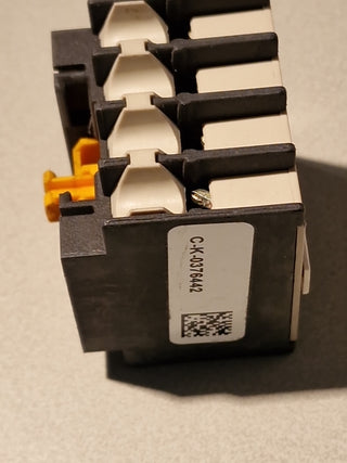 4x Telemecanique Hilfsschalterblock LA1DN40 auxiliary contact block LA1 DN 40,#92