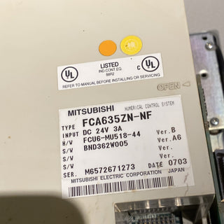 Mitsubishi FCA635ZN-NF CNC Steuerung – Top Zustand5