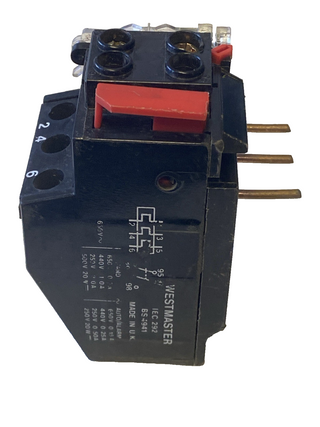 Allen West Überlastrelais / Schütz 600V 3-Phase AC LR 1986 | 0,38A | Vintage3