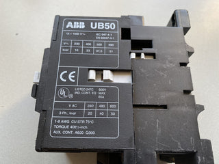 ABB UB50 Leistungsschütz  400V3