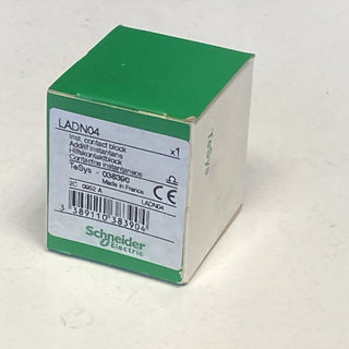 Schneider Electric LADN04 Hilfsschalterblock TeSys D – 4 Ö (4 NC) – NEU & OVP2