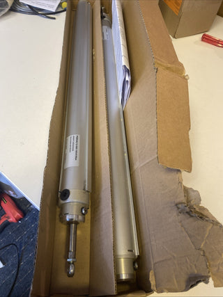 2er Set Grasl Pneumatic PODV40/12-550-105-8-Viton Pneumatikzylinder, NEU7