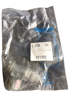 Festo 151192 GRLZ-1/8-RS-B Zuluft-Drossel-Rückschlagventil – NEU & OVP0