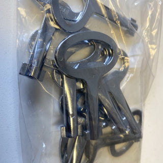9x Doppelbartschlüssel SZ 2531.000 Schranksysteme 25310004
