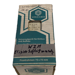 SCHLEICHER DZ 12-SG Zeitrelais 24V 50/60Hz | 2-60s | 6A 500W,einstellbar NEU5
