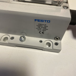 Festo CPX Ventilinsel-Baugruppe: CPX-GE-EV-S + CPX-GP-CPA-14 + 13x CPA14-EV15
