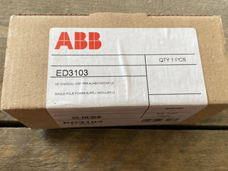 15X ABB UNIPOLARE MODULE STROMVERSORGUNG L2 ED 3102+ED3101+ED31031