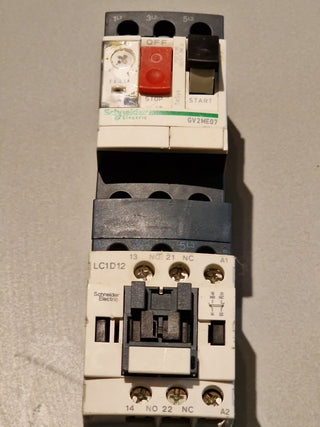 Schneider Electric Motorschutz-Kombination: GV2ME07 + LC1D120