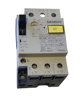 Siemens 3VU1300-1TF00 Leistungsschalter / Motorschutzschalter6