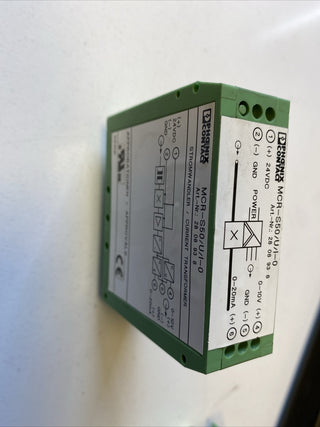 Phoenix Contact MCR-S50/U/I-0 Strommessumformer 2808938 | Geprüft & Einsatzberei5