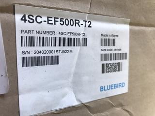 Bluebird 4-Slot Charging Cradle (4SC-EF500R-T2) – NEU & OVP0