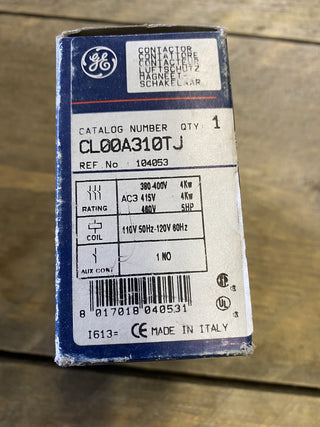 General Electric GE CL00A310TJ Schütz / Contactor - 3-polig - 110V/120V AC - NEU1
