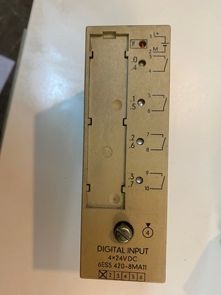 Siemens 6ES5420-8MA11 SIMATIC S5 Digital Input Modul 8DI geb1