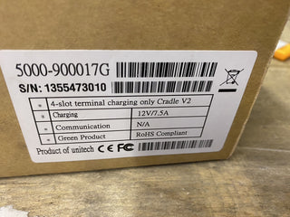 Unitech 5000-900017G 4-Slot Charging Cradle für PA700 Mobilterminal – NEU & OVP0