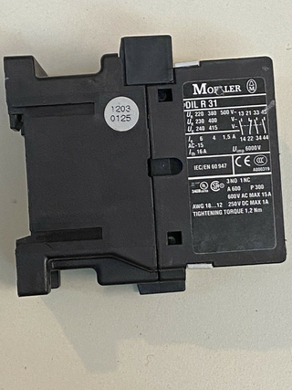 Klöckner Moeller DIL R31 System-Hilfsschütz 24V/60Hz1