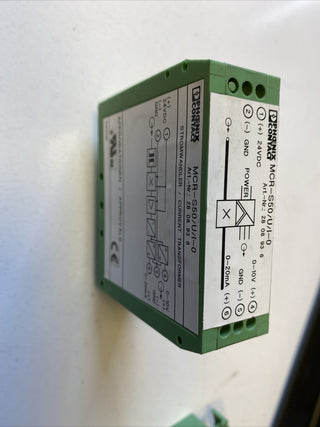 Phoenix Contact MCR-S50/U/I-0 Strommessumformer 2808938 | Geprüft & Einsatzberei6