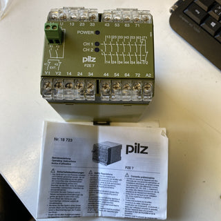 Pilz PZE7 Sicherheitsrelais PZE 7 24VDC 4W 6S 1Ö Nr.: 474050 Top0