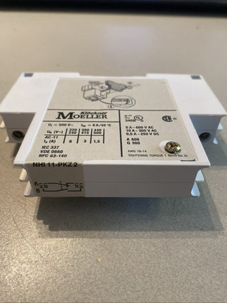 Klöckner Moeller NHI11-PKZ2 Normalhilfsschalter 1S+1Ö – Neu: Sonstige