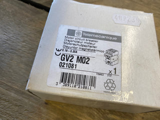 Schneider Electric (Telemecanique) GV2-M02 Motorschutzschalter NEU1