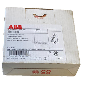 ABB S800-SOR24 Shunt Release 24V AC/DC A120831 neu1