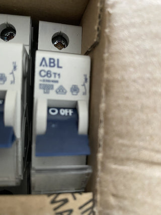 ABL Sursum C6T1 Leitungsschutzschalter, Sicherungsautomat 230/400V0