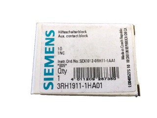Siemens SIRIUS Hilfsschalterblock 3RH1911-1HA01 – NEU & OVP0