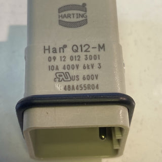 12stk 09120123001 Harting Han Q12/0 Stifteinsatz (M) Crimp- Quick-Lock-Anschluss4