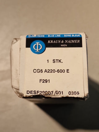 Kraus&Naimer Steuerschalter CH10 A178-600 E0