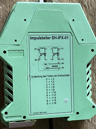 Impulsteiler SH-IPX-01 Frequenzteiler Modul für SPS / Zähler – Gebraucht1