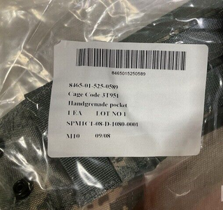 5x Us Army USGI Handgranaten Tasche NSN 8465-01-525-05891
