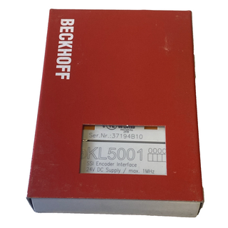 Beckhoff KL5001 Busklemme | 1-Kanal-SSI-Sensor-Interface | NEU & OVP