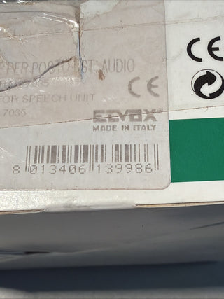 Vimar / Elvox Galileo 8011 Türsprechmodul Audio 1 Taste – neu mit OVP2