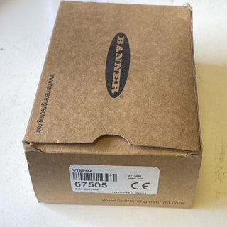 BANNER VTBP6Q VERIFIZIERUNG TOUCH BUTTON 12-30VDC LED GRÜN PNP (67505) NIB2