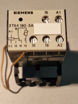1x Siemens 3TX4 180-3A Interface-Übergangsschütz 24V DC Schalter #12 gebraucht0