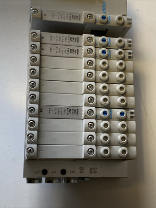 Festo VTUG-10 Ventilinsel VUVG Pneumatik Magnetventil SPS PLC Schaltschrank20