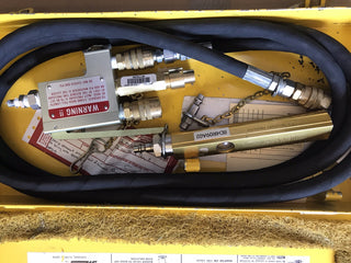 6685-00-124-4336 Gebrauchte Reifen-Inflator-Montage 2 Messgeräte Milton M85352/18
