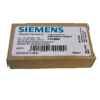 3RT2916-1LM00 Überspannungsbegrenzer Entstördiode Serie: 3RT20 Größe: S00 SIEMEN0