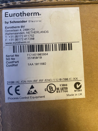 Eurotherm 2108i Temperaturregler Schneider Electric1