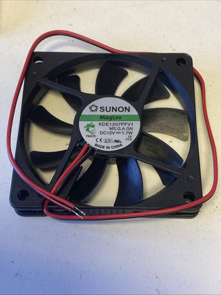 Sunon KDE1207PFV1 Lüfter 70x70x10mm 12V DC MagLev – neu ohne OVP2