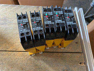5x Schiele ERS Industrie-Zeitrelais 0,05–30s Zeitrelais geb0