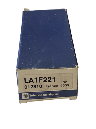 Telemecanique Hilfsschalterblock LA1F221 auxiliary contact block 012810 2NO+2NC0