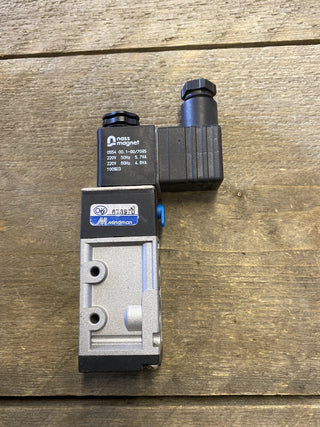 1x Mindman MVSC-220-4E1 Magnetventil Wegeventil MVSC2204E1 220V AC gebraucht3